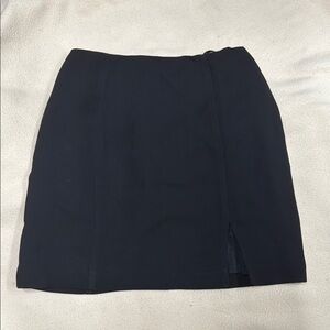 INC Black Skirt With Slit